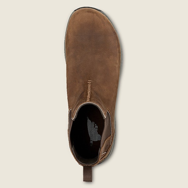 Safety Støvler Herre - Red Wing Comfortpro - 6-Inch Toe Romeo - Brune - JYOBNX-729